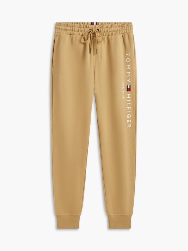 Jogging logo brodé beige