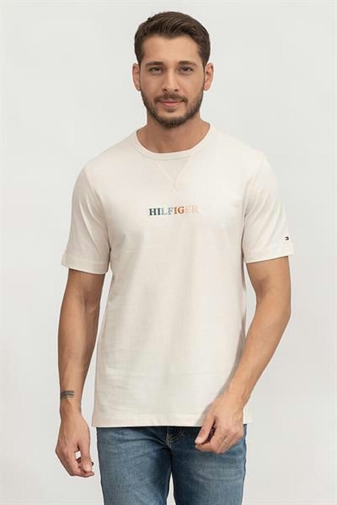 T-shirt Hilfiger brodé multicolore